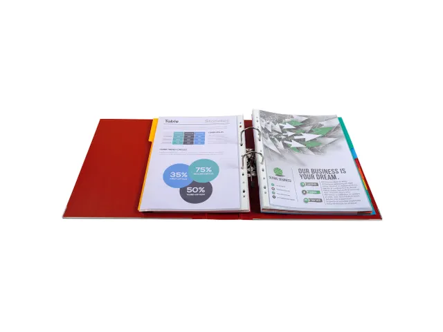 Ordner PP Prem'Touch A4maxi 80mm bord.