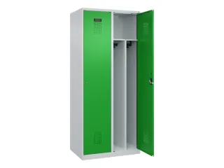 locker voor scheiding van kleding,HxBxD 1850x800x500mm,2vak - 1
