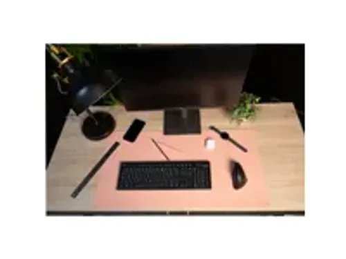 OUTLET Onderlegger PU 43x90cm nude/grijs