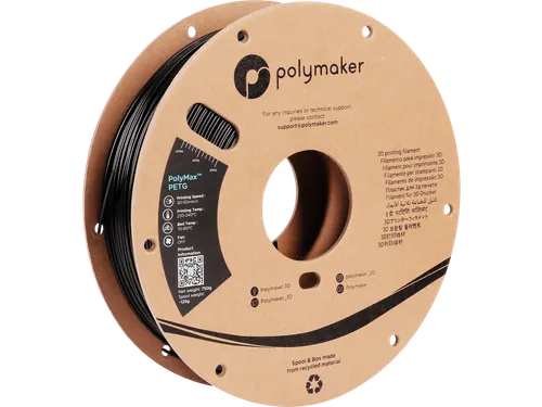 Polymaker PolyMax Tough PETG filament 1,75 mm Black 0,75 kg