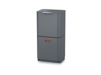 Afvalemmer Intelligent Waste Bin Totem Max 60 Liter Grafiet