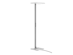 Luctra HCL Vloerlamp Vitawork Up 14.000 lm Zilver - Zwart