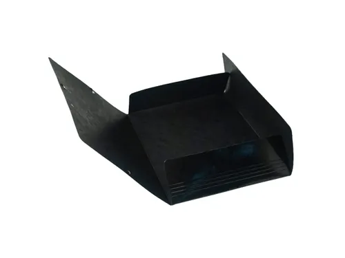 Elastomap A4 3 kleppen IDERAMA Maxi Capacity glanskarton zwart