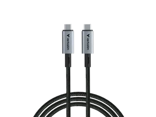 S+C Usb-C/Usb-C Kabel zwart 240W 31847 40Gbps 1.20m - 2