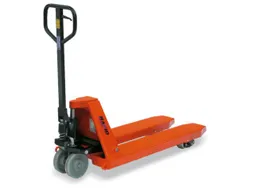 Palletwagen 5000kg Zwenk-/vorkwielen Staal Dubbelvoudig Vork 1150mm