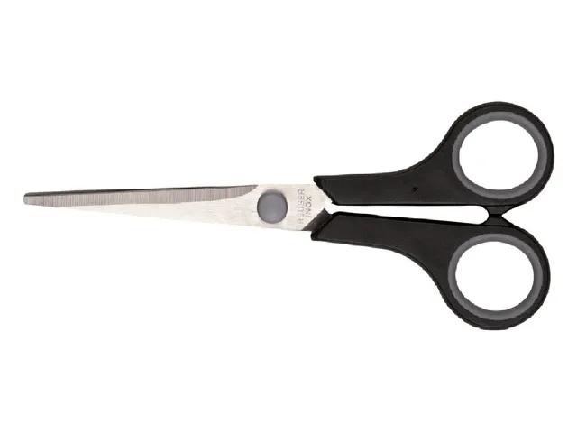 Schaar Quantore 170mm soft grip zwart