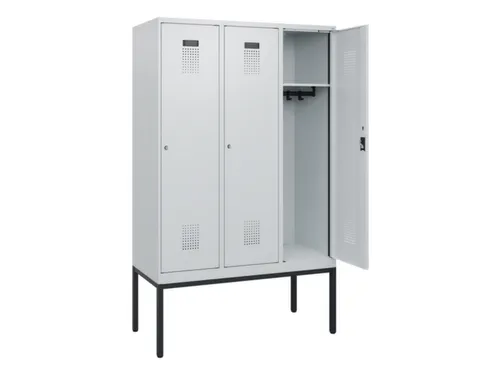 schoollocker,HxBxD 1950x1200x500mm,3vak,vak B 400mm,cil.-slot