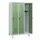 schoollocker,HxBxD 1630x900x500mm,3vak,vak B 300mm,draaigrendel,voeten