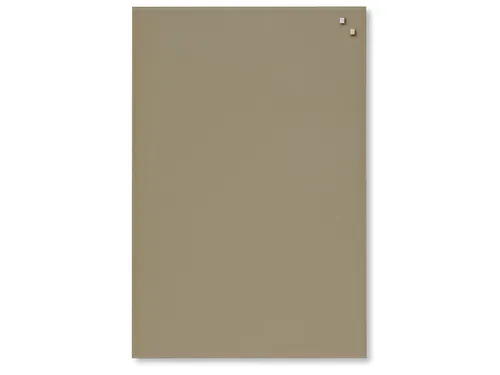 Glasmagneetbord Naga 40x60cm beige