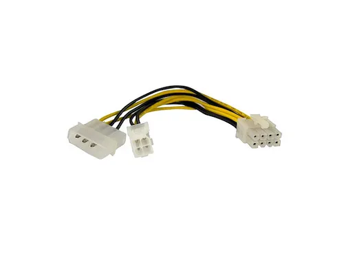 15 cm 4-Pin naar 8-Pin EPS Voedingsadapter met LP4 - F/M