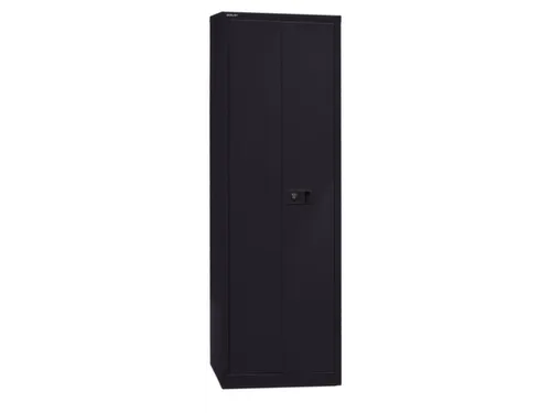 kantoorkast openslaande deuren HxBxD 1950x600x400mm Stalen Zwart
