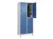 dubbeldekse locker,HxBxD 1950x800x500mm,2x2vak.,vak B 400mm