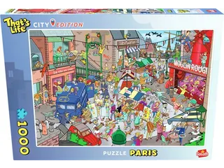 Puzzel That's Life City Paris 1000 stukjes - 1