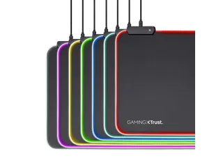 GXT 764 Glide-Flex XXL Muismat met RGB-verlichting 93x30cm zwart - 2