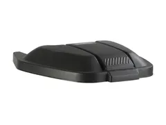 Deksel mobiele container Zwart Rubbermaid