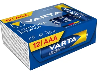 Batterij VARTA Longlife Power 12x AAA - 1