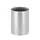 Ronde papierbak 30 liter Zilver