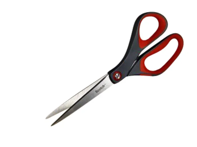 Schaar Scotch 20cm precision rood blister