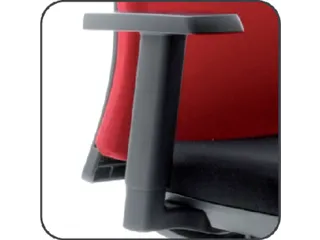 Bureaustoel Euroseats Canillo 001 Zwart - 4