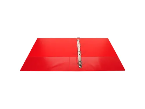Ringmap Personaliseerbaar Kreacover 4 Rings D-mech 25mm A4 Maxi Rood