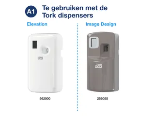 Luchtverfrisser Tork A1 236052 Air freshner floral 75ml Navulling - 12