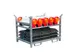 Bakenset,10Bakens M. Lampen,Voetplaten,1Opslag-/Transportpallet