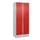 locker,HxBxD 1950x800x500mm,2vak,vak B 400mm,draaigrendel,sokkel