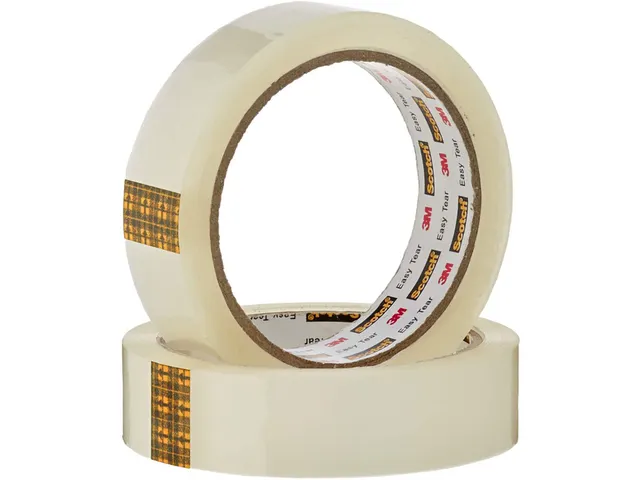 Plakband Scotch 508 25mmx66m transparant 6 rollen