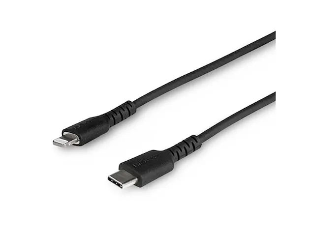 Premium USB-C naar Lightning Kabel 1 Meter Zwart