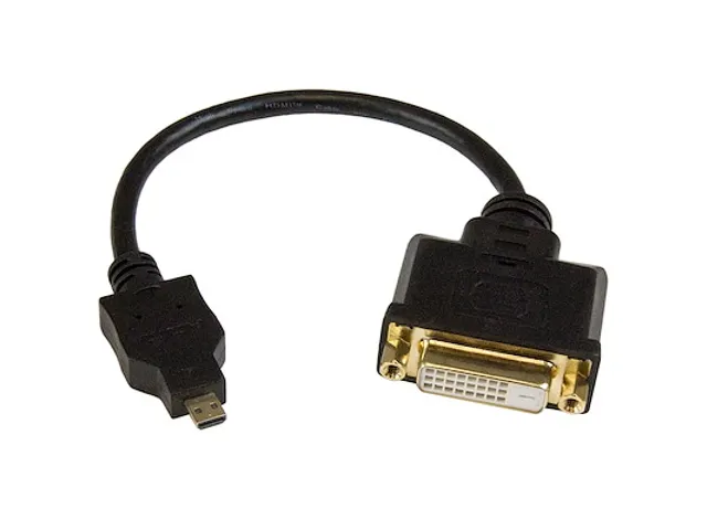 20cm Micro HDMI naar DVI Adapter, Micro HDMI naar DVI Converter
