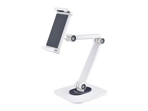 Verstelbare Tablet Houder voor Bureau wit