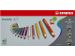Kleurpotloden STABILO Woody 880/10-1-20 etui à 10 kleuren met puntens - 2