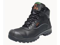 OUTLET Veiligheidsschoen Mitchel, Maat 52 S3 Hro Src Hoog Zwart Leder