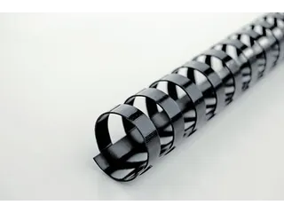 Bindrug GBC 22mm 21-rings A4 zwart 100stuks - 8