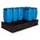 Opvangbak Hdpe Bxdxh 1870x1270x155mm V. 5x220l Pe Plaat Geperf 225l