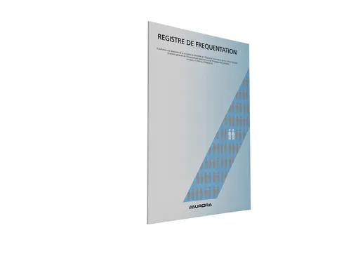 Aanwezigheidsregister Aurora A4 Franstalig 64 pagina's