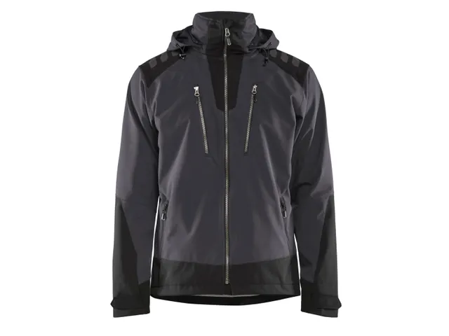 Veste softshell Blåkläder 4749 Gris foncé/Noir Taille 4XL