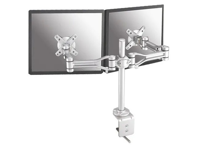 Neomounts Monitorarm Fpma-D1030D 2 Schermen tot 24 Inch Zilver