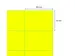 Etiket 105x74mm Fluor Geel 100 Vel