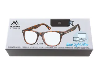 Leesbril Montana +1.00 dpt blue light filter turtle - 2