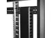 Verticale kabelmanager met kabelgeleiders 20U 91cm