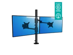 Monitorarm ViewLite 143 2 Schermen Zwart