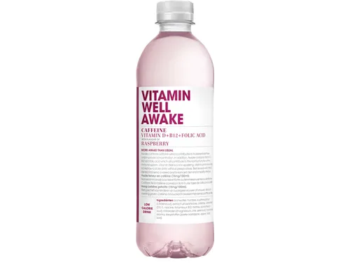 Vitaminewater Awake Flesje 500 ml Pak 12 Stuks