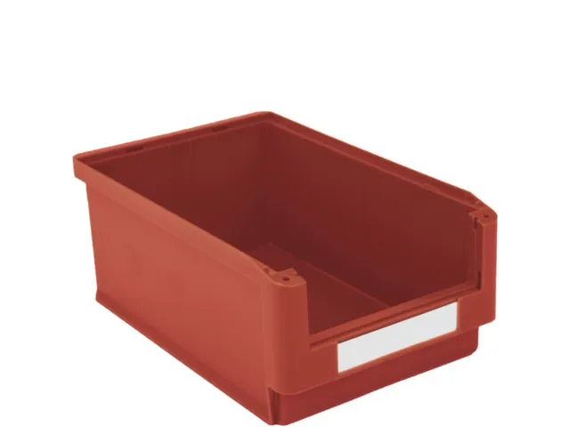 Bacs À Bec Hxlxp 200X313X500/450Mm Pp Rouge