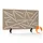 Akoestisch Bureaupaneel met patroon uitsnede 60x120cm Zand