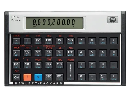 HP 12C Platinum Financiële Rekenmachine