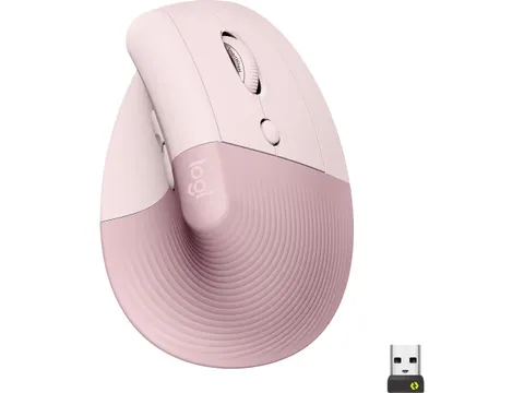 Logitech Lift Muis 6Knoppen Draadloos Rechtshandig Roze