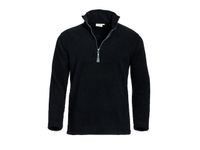 Fleece Sweater Serfaus Zwart Polyester Maat S