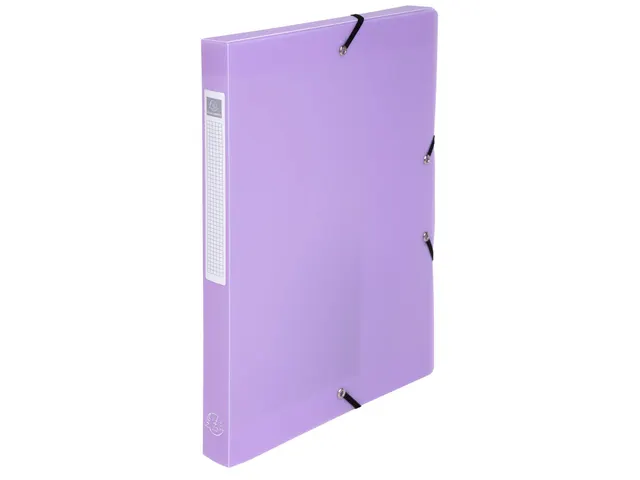 Boite de classement Exabox Dos 25mm Polypropylène 7/10e Chromaline pa