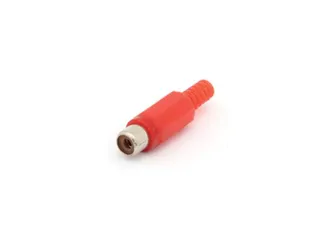 Vrouwelijke Rca Plug - Rood - 1